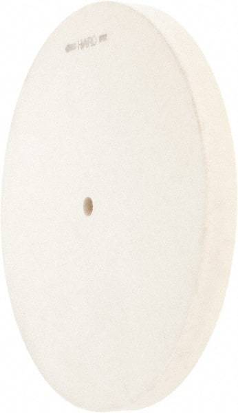 Value Collection - 10" Diam x 3/4" Thick Unmounted Buffing Wheel - 1 Ply, Polishing Wheel, 1/2" Arbor Hole, Hard Density - Caliber Tooling