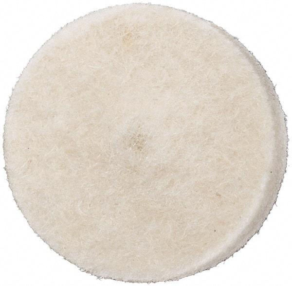 Value Collection - 1/2" Diam x 1/8" Thick Unmounted Buffing Wheel - 1 Ply, Polishing Wheel, 1/8" Arbor Hole, Medium Density - Caliber Tooling