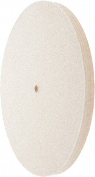 Value Collection - 12" Diam x 3/4" Thick Unmounted Buffing Wheel - 1 Ply, Polishing Wheel, 1/2" Arbor Hole, Soft Density - Caliber Tooling