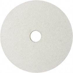 Value Collection - 8" Diam x 1" Thick Unmounted Buffing Wheel - 1 Ply, Polishing Wheel, 1" Arbor Hole, Hard Density - Caliber Tooling