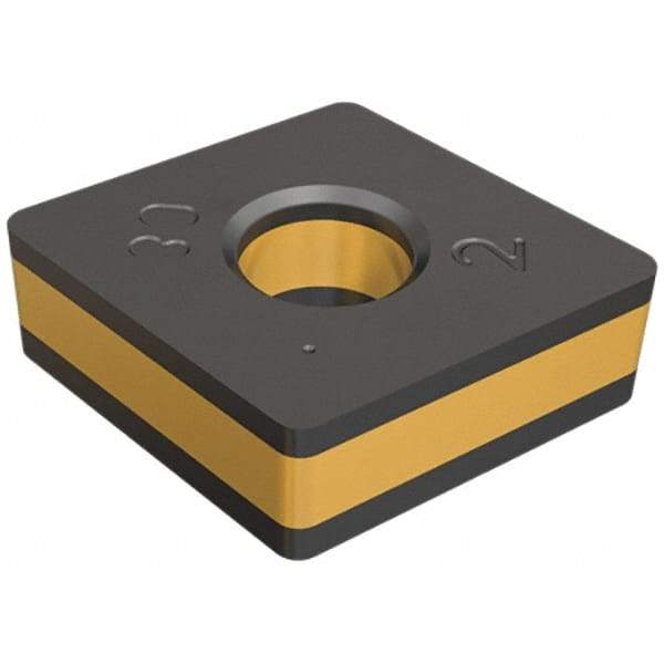 Iscar - CNMA431 Grade IC5010 Carbide Turning Insert - TiCN/Al2O3/TiN Finish, 80° Diamond, 1/2" Inscr Circle, 3/16" Thick, 1/64" Corner Radius - Caliber Tooling