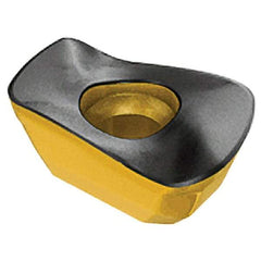 Iscar - ADKT1505 FF Grade IC330 Carbide Milling Insert - TiCN/TiN Finish, 0.244" Thick, 2.7mm Corner Radius - Caliber Tooling