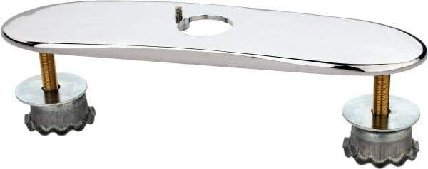 Chicago Faucets - Faucet Replacement 8" Cover Plate - Polished Chrome, Use with HyTronic IR Faucets - Caliber Tooling