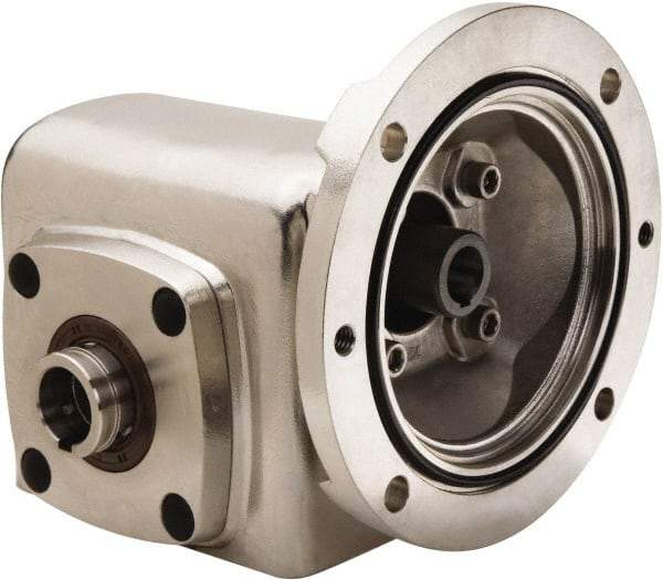 Boston Gear - 1-3/4 Centerline Distance, 10:1, 175 RPM Output, 1.61 Input Horsepower, 536 Lbs. Max Torque, Speed Reducer - Part No. SSHF71810KB5HSP16, 1" Shaft Diam, Hollow Shaft, 5/8" Bore, 3.81" High, 56C NEMA - Caliber Tooling