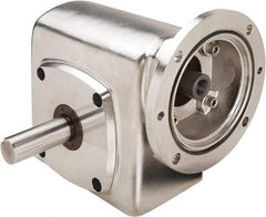 Boston Gear - 2.06 Centerline Distance, 20:1, 88 RPM Output, 1.4 Input Horsepower, 892 Lbs. Max Torque, Speed Reducer - Part No. SSF72120KB5GS, Single Shaft Left, 5/8" Bore, 4.34" High, 56C NEMA - Caliber Tooling