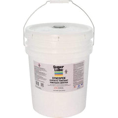 Synco Chemical - 5 Gal Pail Synthetic Penetrant - Translucent Brown, -10°F to 180°F, Food Grade - Caliber Tooling