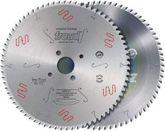 Freud - 450mm Diam, 60mm Arbor Hole Diam, 72 Tooth Wet & Dry Cut Saw Blade - Carbide-Tipped, Standard Round Arbor - Caliber Tooling