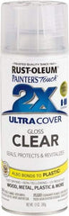 Rust-Oleum - Clear, Gloss, Enamel Spray Paint - 8 Sq Ft per Can, 12 oz Container, Use on Multipurpose - Caliber Tooling