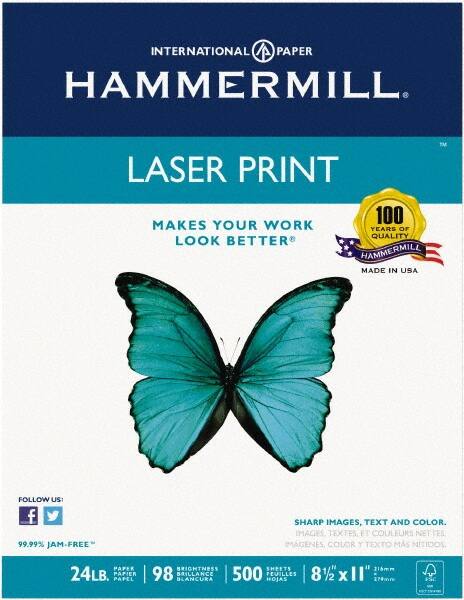 Hammermill - White Copy Paper - Use with Laser Printers, Copiers, Offset Presses, Spirit Duplicators - Caliber Tooling