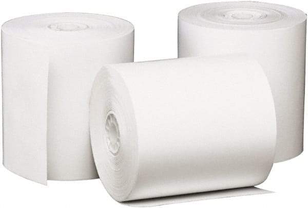 UNIVERSAL - White Adding Machine Paper Rolls - Use with Point of Sale Machines - Caliber Tooling