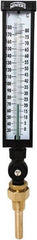 Winters - 30 to 180°F, Industrial Thermometer with Standard Thermowell - 3 Inch Immersion Length, 3-1/2 Inch Stem Length, 17 Inch Long, 3/4 Inch Thread - Caliber Tooling