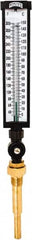 Winters - 30 to 300°F, Industrial Thermometer with Standard Thermowell - 5 Inch Immersion Length, 6 Inch Stem Length, 20 Inch Long, 3/4 Inch Thread - Caliber Tooling