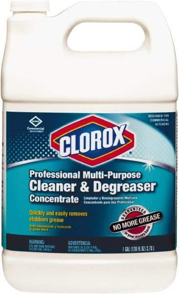 Clorox - 1 Gal Bottle Cleaner/Degreaser - Liquid, Citrus - Caliber Tooling