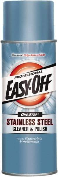 Professional Easy-Off - 17 Fluid Ounce Liquid Stainless Steel Cleaner and Polish - Aerosol - Caliber Tooling