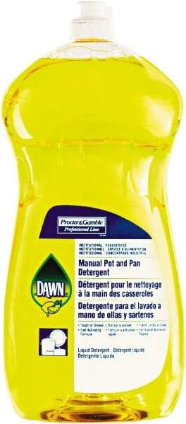 Dawn - 38 oz Bottle Manual Dishwashing Liquid - Lemon Scented - Caliber Tooling