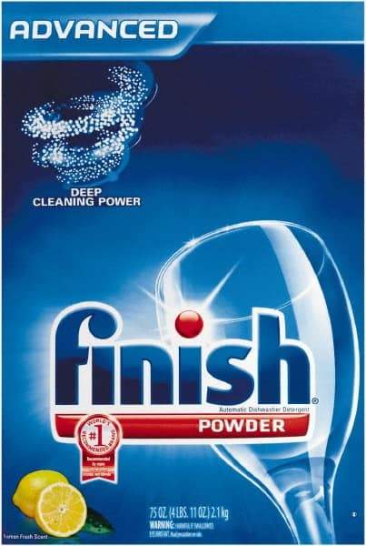 Finish - 75 oz Box Automatic Dishwashing Powder - Lemon Scented - Caliber Tooling