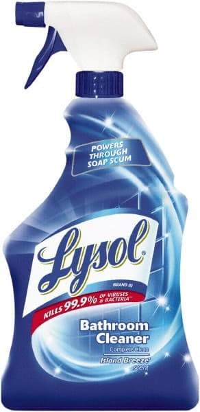 Lysol - 32 oz Spray Bottle Liquid Bathroom Cleaner - Island Breeze Scent, Disinfectant, General Purpose Cleaner - Caliber Tooling