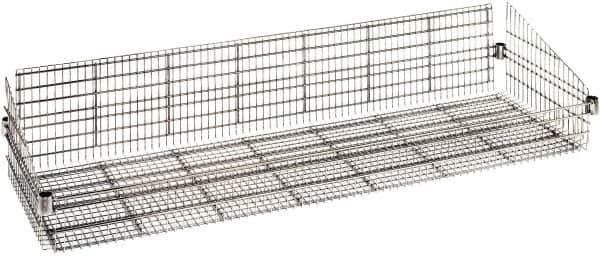 Quantum Storage - Wire Basket Unit - 60" Wide x 18" Deep x 10" High, - Caliber Tooling