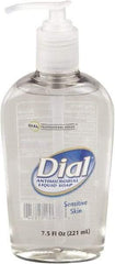 Dial - 7.5 oz Pump Bottle Liquid Soap - Clear, Pleasant Fragrance Scent - Caliber Tooling