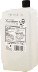 Dial - 1 L Dispenser Refill Liquid Soap - Clear, Pleasant Fragrance Scent - Caliber Tooling