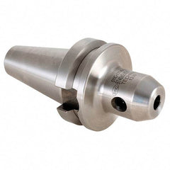 Techniks - BT40 Taper Shank 20mm Hole End Mill Holder/Adapter - 52mm Nose Diam, 63mm Projection - Exact Industrial Supply