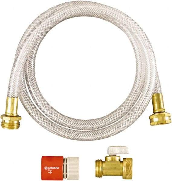 Diversey - 5/8" Hose Bibb Inlet, 5/8" Hose Bibb Outlet, Water Hook-Up Kit - Use with RTD Dispensing Systems - Caliber Tooling