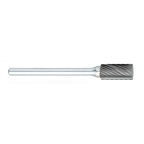 ‎SC-51 -1/4 × 1/2 LOC × 1/8 Shank × 1-1/2 OAL Cylindrical Ball Nose Carbide Medium Right Hand Spiral Burr - Caliber Tooling