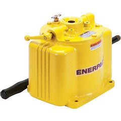 Enerpac - Manual Hydraulic Pumps Number of Stages: 1.000 Oil Volume Per Stroke (Cu. In.): 0.29 - Caliber Tooling