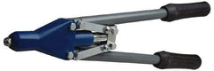 RivetKing - Straight Head Hand Riveter - 1/8 to 3/16" Rivet Capacity, 17-1/2" OAL - Caliber Tooling