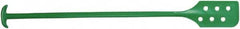 Remco - Green Polypropylene Mixing Paddle with Holes - 52" Overall Length - Caliber Tooling