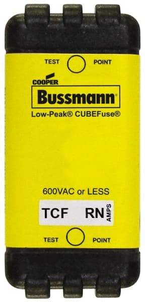 Cooper Bussmann - 300 VDC, 600 VAC, 80 Amp, Time Delay General Purpose Fuse - Plug-in Mount, 76.45mm OAL, 100 at DC, 200 (CSA RMS), 300 (UL RMS) kA Rating - Caliber Tooling