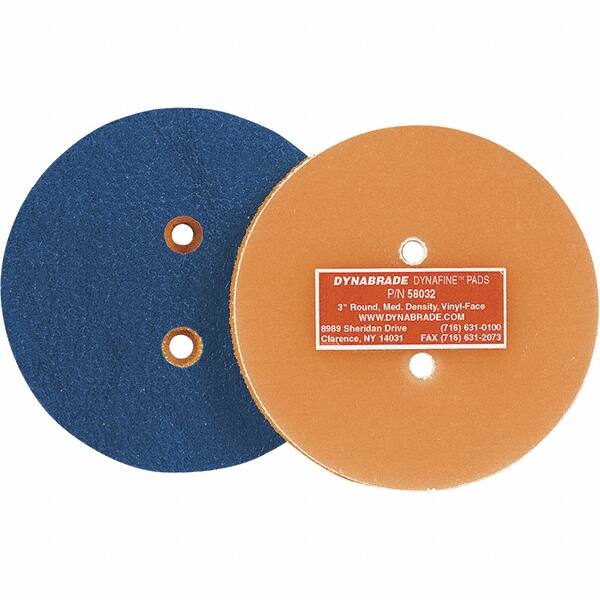 Dynabrade - 2" Diam Disc Backing Nonvacuum Replacement Pad - Medium Density, 12,000 RPM - Caliber Tooling