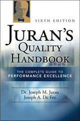 McGraw-Hill - Juran's Quality Handbook: The Complete Guide to Performance Excellence Publication, 6th Edition - by J.M. Juran & Joseph Defeo, McGraw-Hill, 2010 - Caliber Tooling