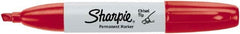 Sharpie - Red Permanent Marker - Chisel Medium Tip, AP Nontoxic Ink - Caliber Tooling