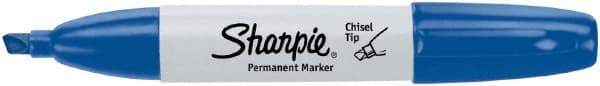 Sharpie - Blue Permanent Marker - Chisel Medium Tip, AP Nontoxic Ink - Caliber Tooling