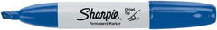 Sharpie - Blue Permanent Marker - Chisel Medium Tip, AP Nontoxic Ink - Caliber Tooling