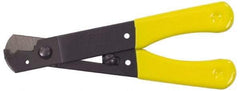 Stanley - 26 to 10 AWG Capacity Wire Stripper - 5-1/8" OAL, Vinyl Coated Handle - Caliber Tooling