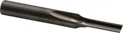 Onsrud - 5/32" Diam, 1/4" Shank Diam, 9/16" Length of Cut, 1 Flute Single Edge Straight Router Bit - 2" Overall Length, Right Hand Cut, Solid Carbide - Caliber Tooling