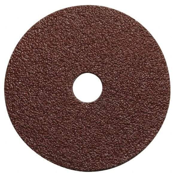 Value Collection - 7" Diam 7/8" Hole 60 Grit Fiber Disc - Medium Grade, Ceramic, 10,000 Max RPM - Caliber Tooling