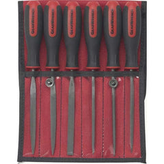 GEARWRENCH - File Sets File Set Type: American File Types Included: Flat; Half Round; Knife; Round; Square; Triangle - Caliber Tooling