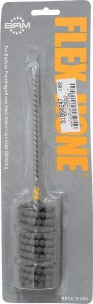 Brush Research Mfg. - 1-1/8" to 1-1/4" Bore Diam, Diamond Flexible Hone - Extra Fine, 8" OAL - Caliber Tooling