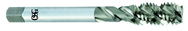 4-40 Dia. - H2 - 2 FL - Bright - HSS - Bottoming Spiral Flute Extension Taps - Caliber Tooling