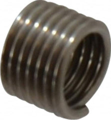 Recoil - M3.5x0.60 Metric Coarse, 5.3" OAL, Free Running Helical Insert - 6-3/8 Free Coils, Tanged, Stainless Steel, 1-1/2D Insert Length - Caliber Tooling