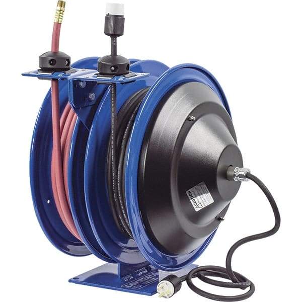 CoxReels - 50' Spring Retractable Hose Reel - 300 psi, Hose Included - Caliber Tooling