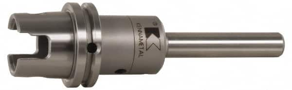 Kennametal - KM63XMZ Modular Connection, 12mm Hole Diam, Hydraulic Tool Holder/Chuck - 19.5mm Nose Diam, 170mm Projection, 36mm Clamp Depth, 15,000 RPM, Through Coolant - Exact Industrial Supply