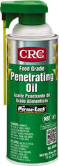 CRC - 16 oz Aerosol Nondrying Film Penetrant - Clear, 32°F to 300°F, Food Grade - Caliber Tooling