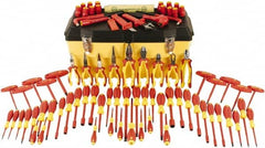 Wiha - 80 Piece Insulated Hand Tool Set - Comes in Molded Case - Caliber Tooling