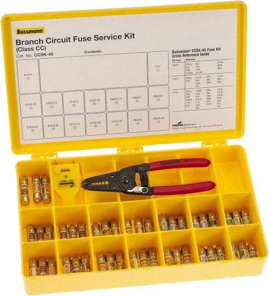 Cooper Bussmann - CC Class, 600 VAC/VDC, Fuse Service Kit - 30 Amps - Caliber Tooling