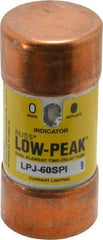 Cooper Bussmann - 300 VDC, 600 VAC, 60 Amp, Time Delay General Purpose Fuse - Fuse Holder Mount, 2-3/8" OAL, 100 at DC, 300 at AC (RMS) kA Rating, 1-1/16" Diam - Caliber Tooling