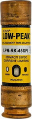 Cooper Bussmann - 125 VDC, 250 VAC, 45 Amp, Time Delay General Purpose Fuse - Fuse Holder Mount, 76.2mm OAL, 100 at DC, 300 at AC (RMS) kA Rating, 13/16" Diam - Caliber Tooling